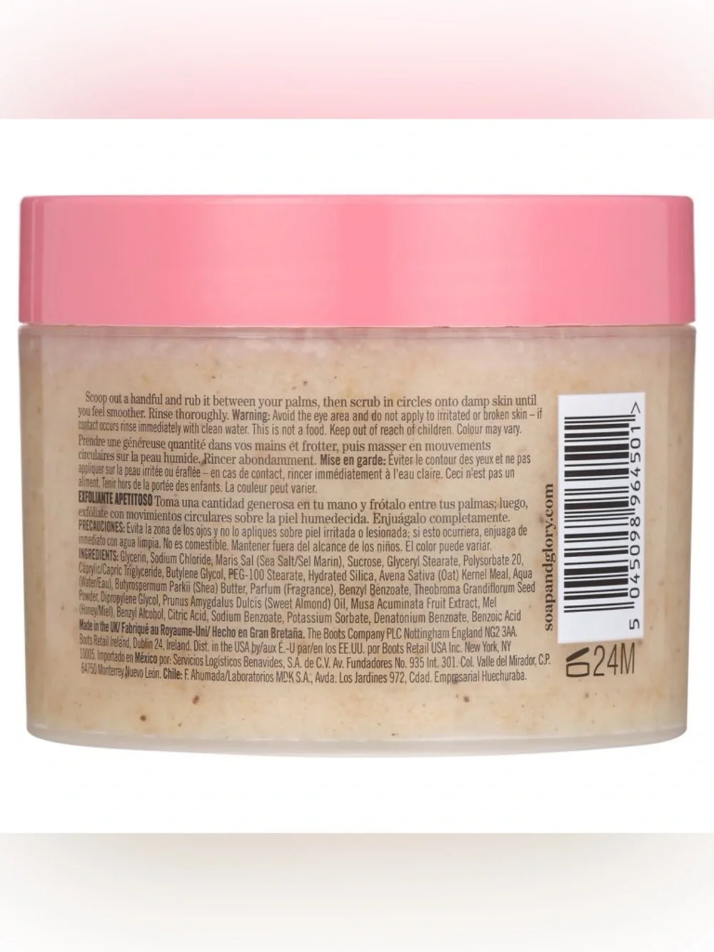 Soap & Glory Gommage Smoothie Star Breakfast Scrub Almond Caramel NEW